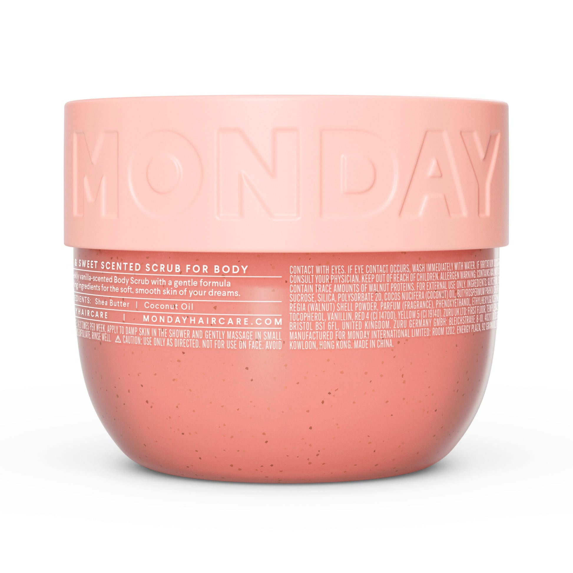 MONDAY HAIRCARE BODY SCRUB VANILLA GLAZE 510G — image 2