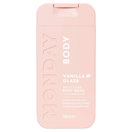 MONDAY HAIRCARE BODY WASH MOISTURE & VANILLA GLAZE 500 ML — image 1