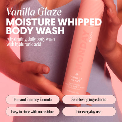 MONDAY HAIRCARE WHIPPED BODY WASH VANILLA GLAZE 265ML — image 3