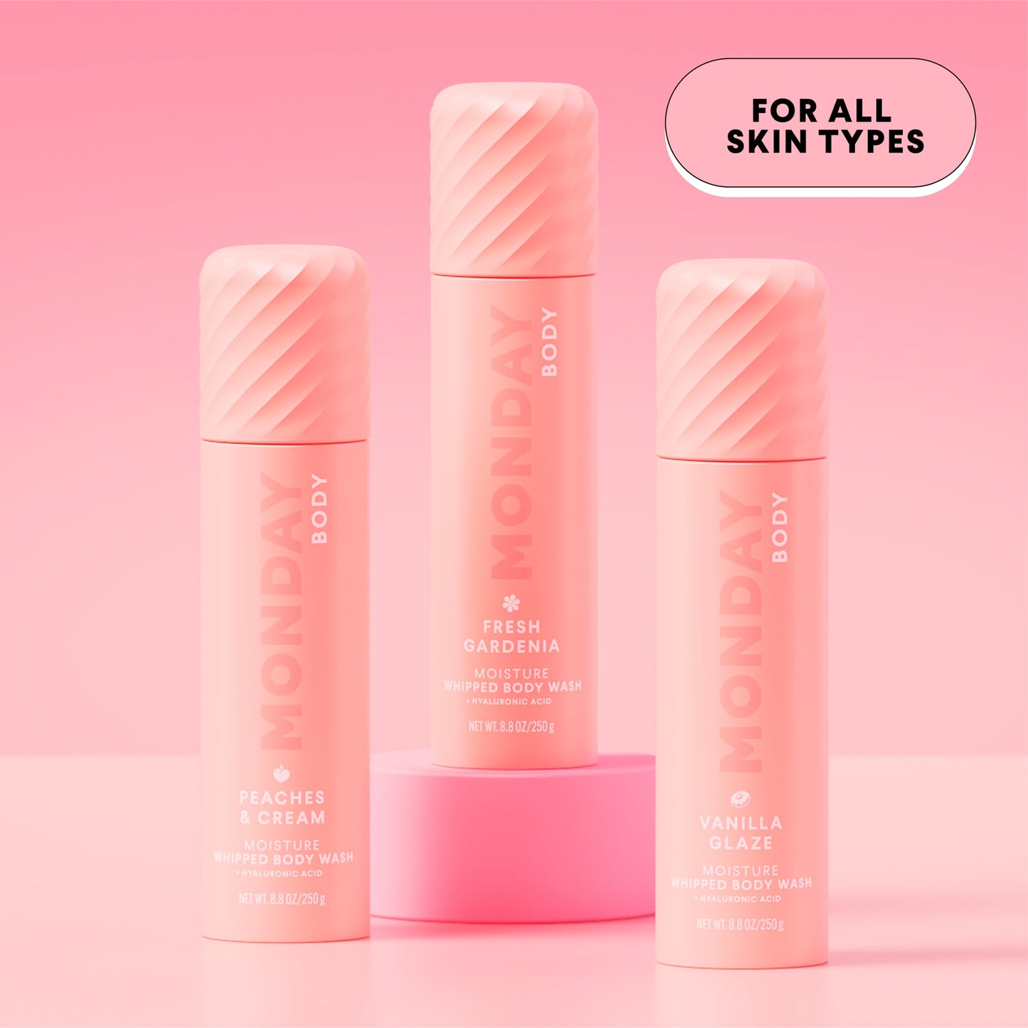 MONDAY HAIRCARE WHIPPED BODY WASH VANILLA GLAZE 265ML — image 4