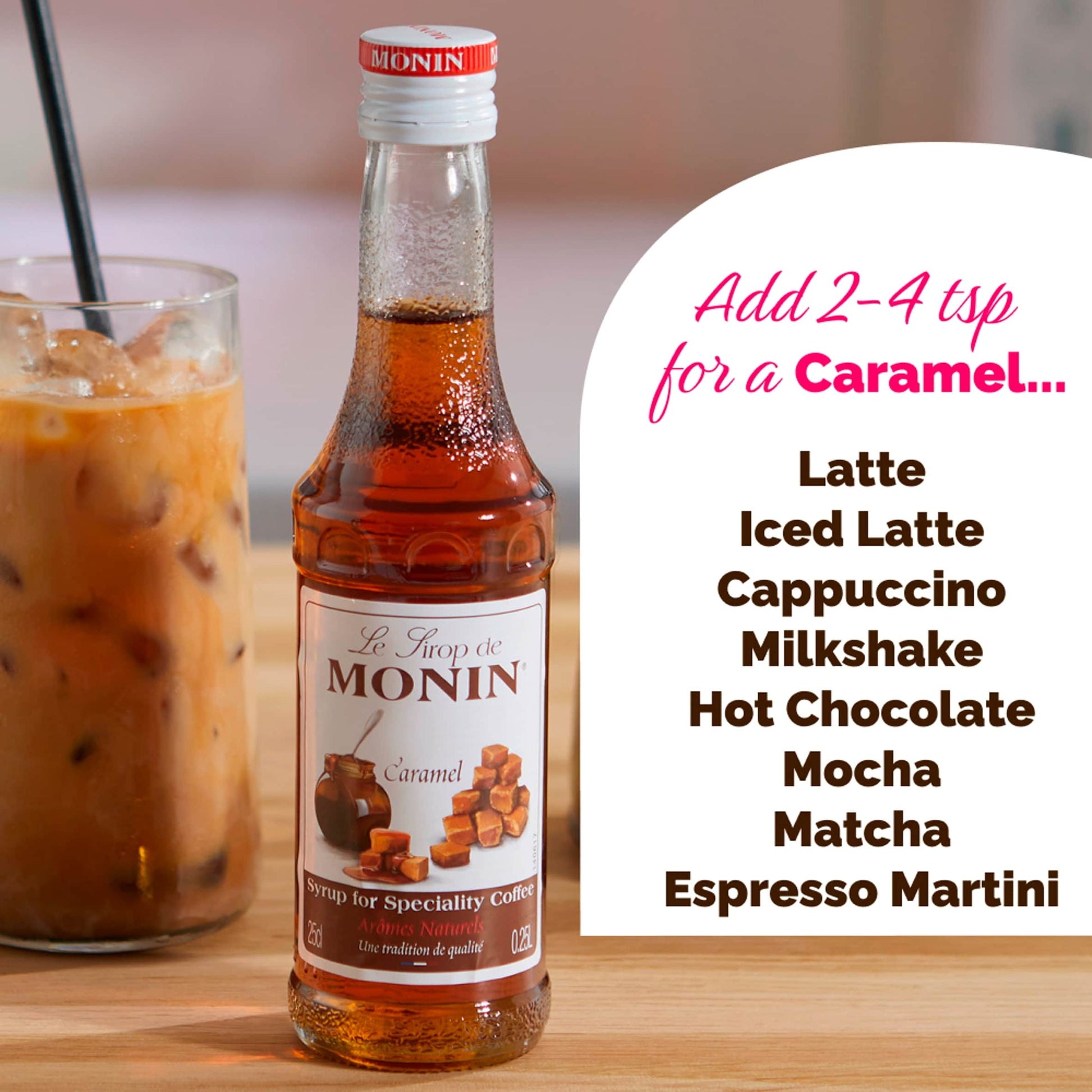 Monin Caramel Syrup 250Ml — image 4