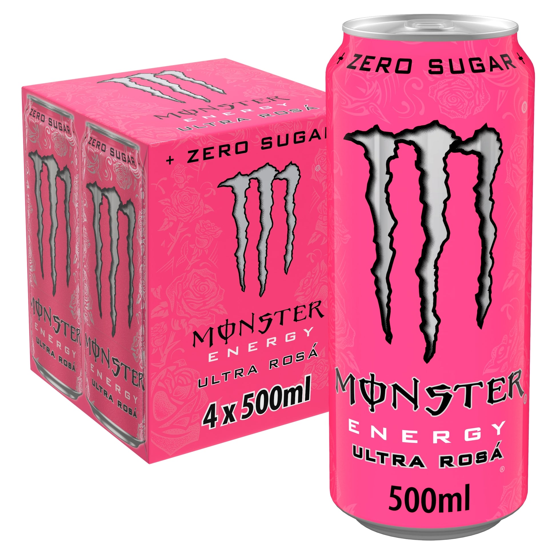Monster Energy Drink Ultra Rosa 4x500ml — image 1