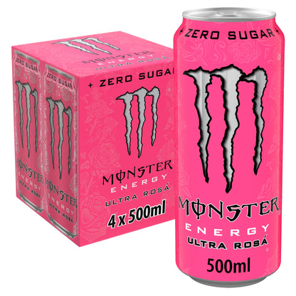 Monster Energy Drink Ultra Rosa 4x500ml — image 1