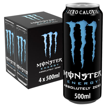 Monster Energy Drink Zero Sugar 4x500ml — image 1