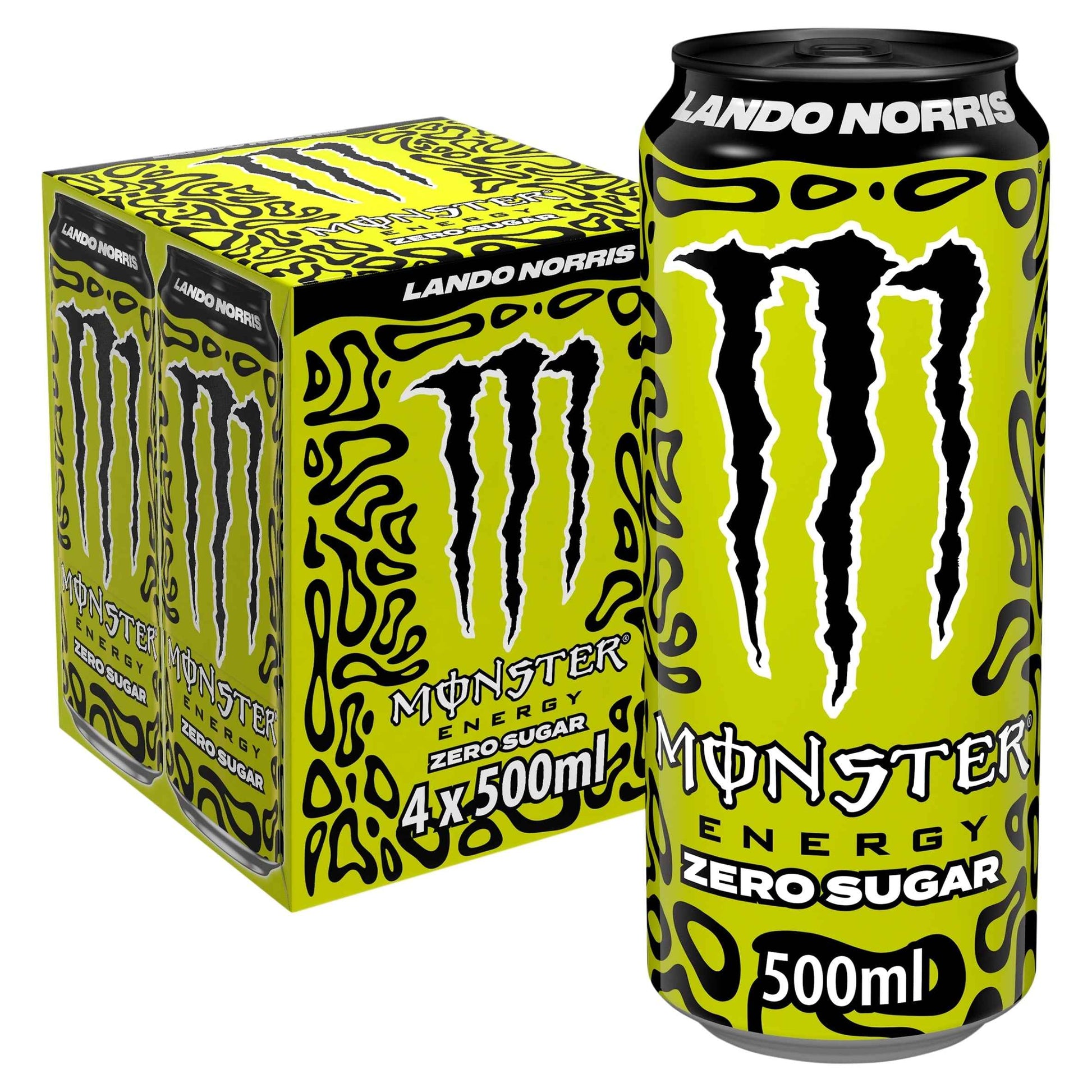 Monster Energy Lando Norris Zero Sugar 4x500ml MP — image 1