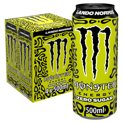 Monster Energy Lando Norris Zero Sugar 4x500ml MP — image 1