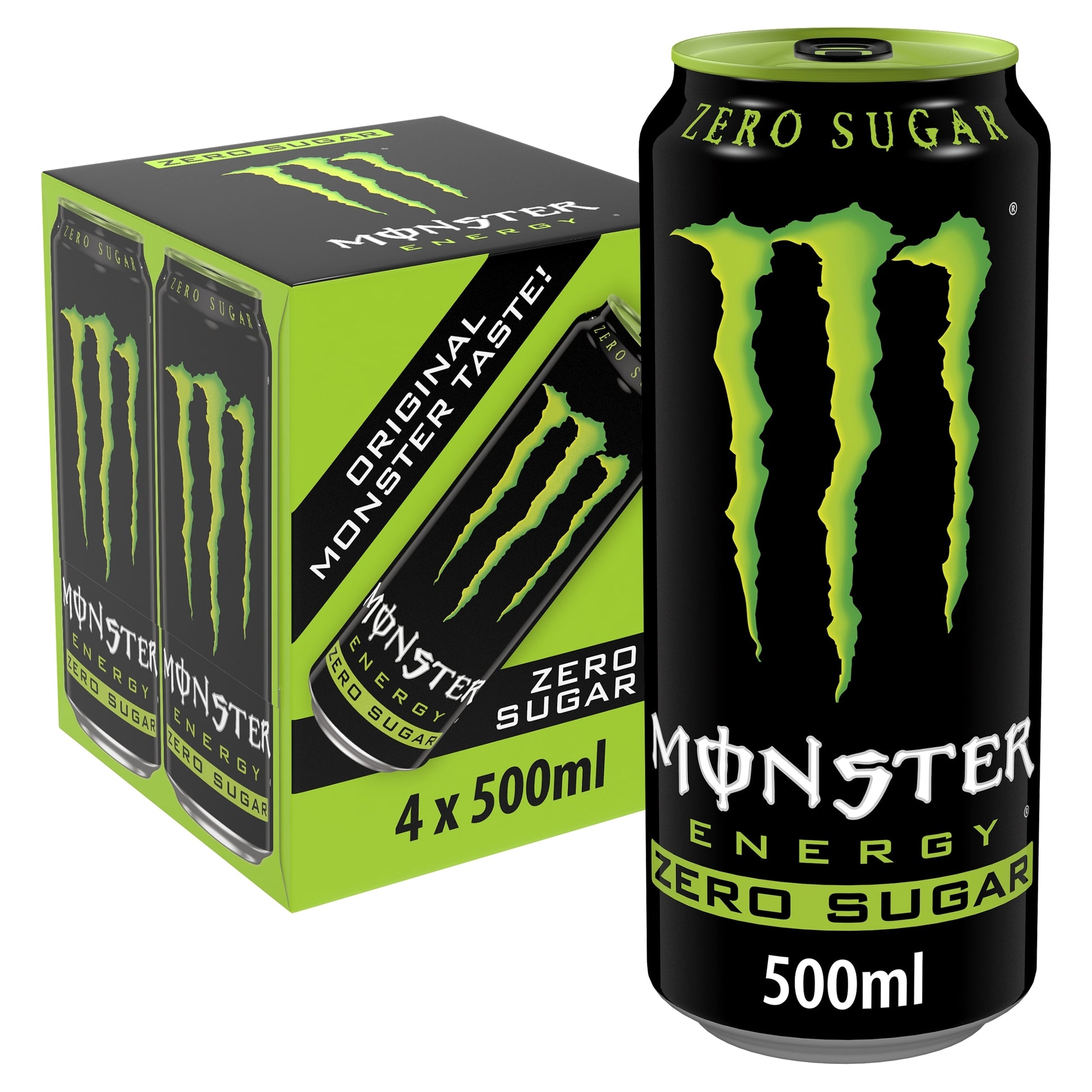 Monster Energy Zero Sugar 4x500ml — image 1