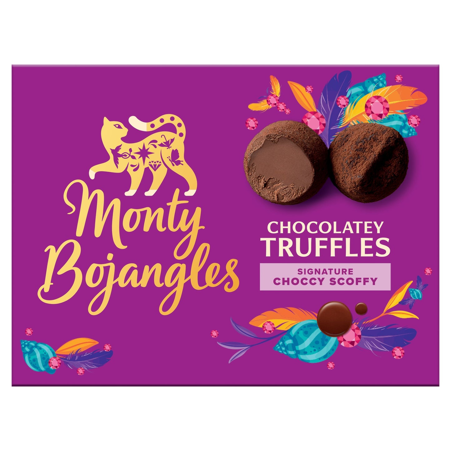 Monty Bojangles Choccy Scoffy Truffles 135G — image 1