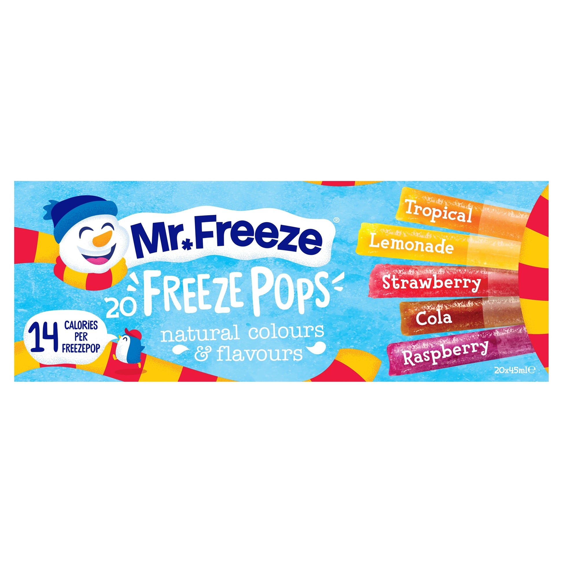Mr Freeze Freeze Pops 20X45ml — image 1