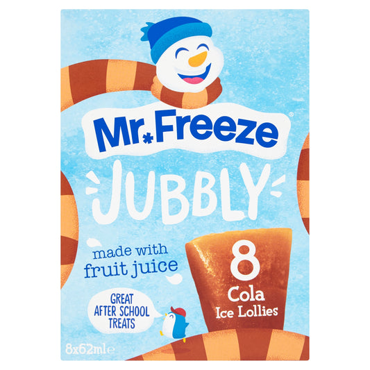 Mr Freeze Jubbly Cola Ice Lollies 8 x 62ml — image 1