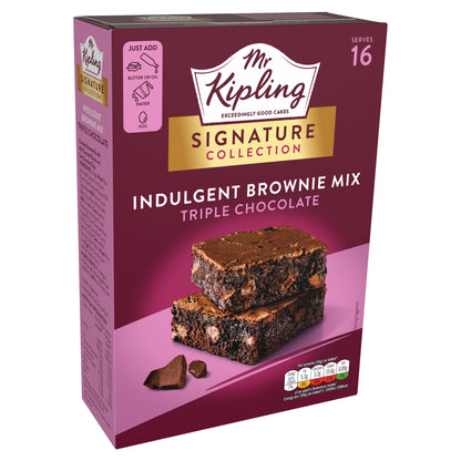 Mr Kipling Signature Baking Triple Chocolate Brownie Cake Mix 379g — image 2
