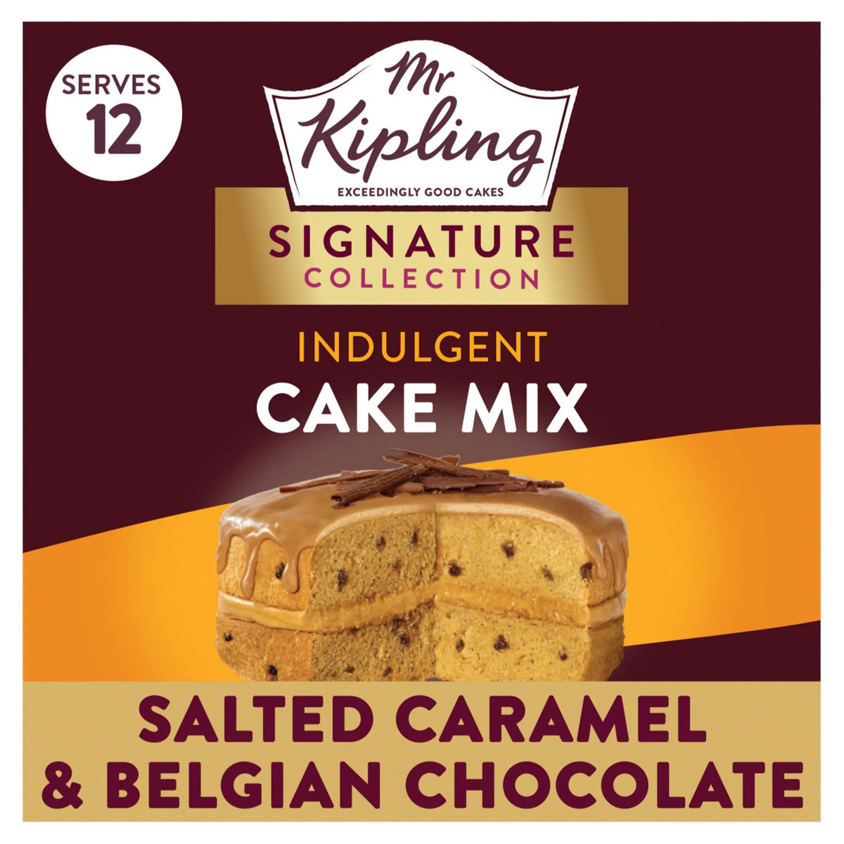 Mr Kipling Signature Salted Caramel Cake Mix 416g — image 1