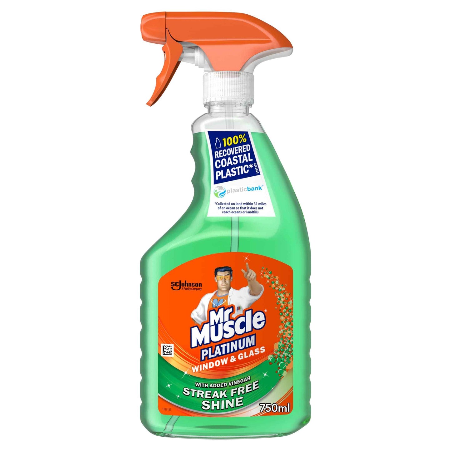 MR MUSCLE Platinum Window & Glass 750ml