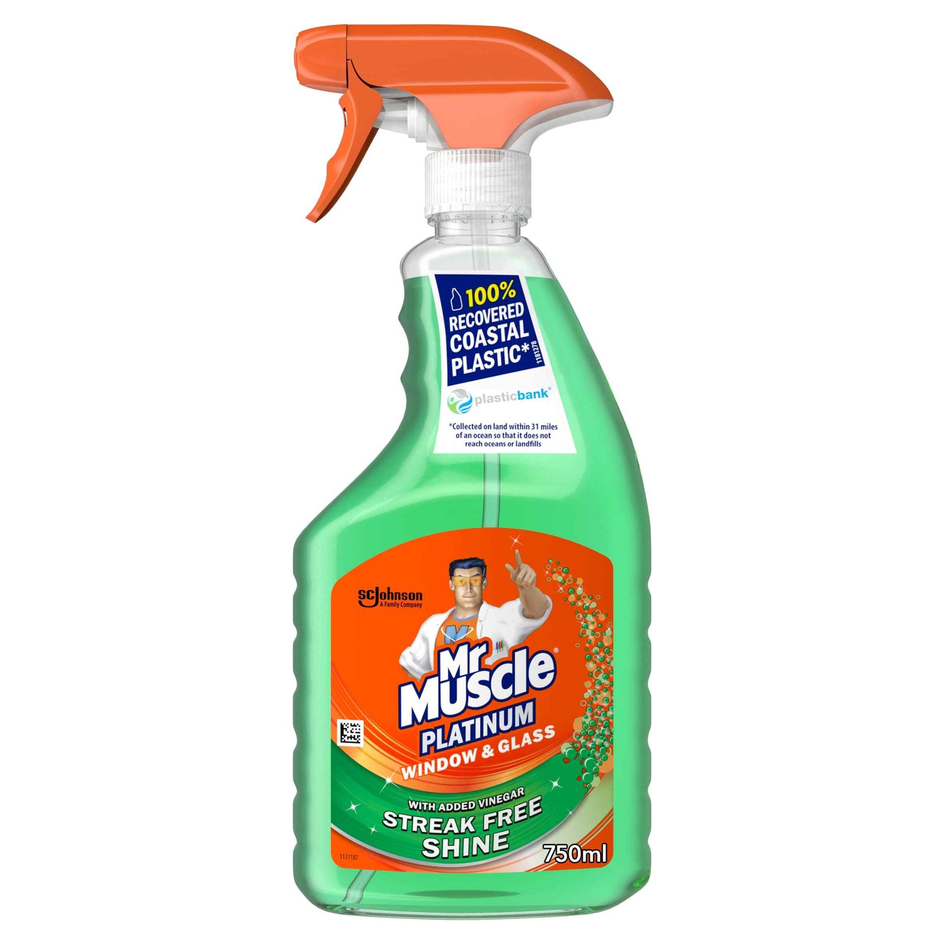 MR MUSCLE Platinum Window & Glass 750ml