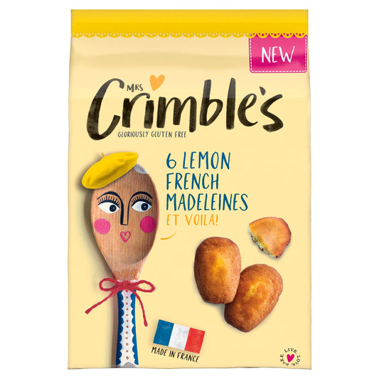 MRS CRIMBLE'S 6 Lemon French Madeleine 180g — image 1