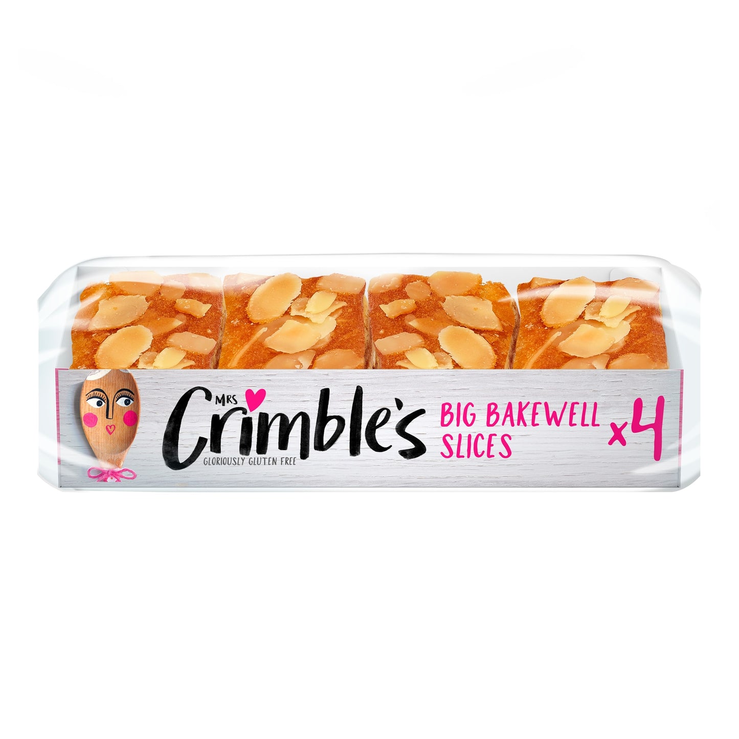Mrs Crimble's Bakewell Slices 4 Pack — image 1