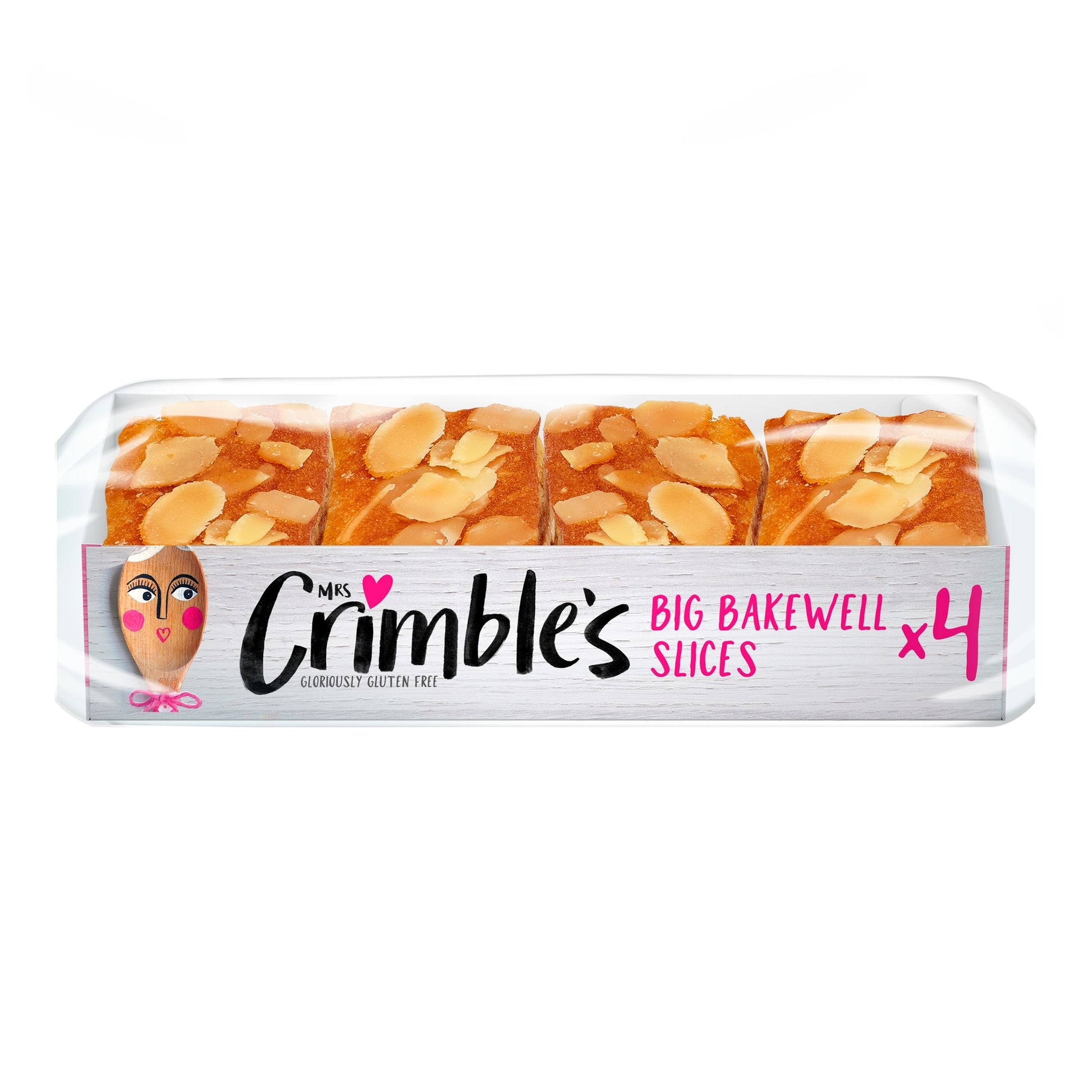 Mrs Crimble's Bakewell Slices 4 Pack — image 1