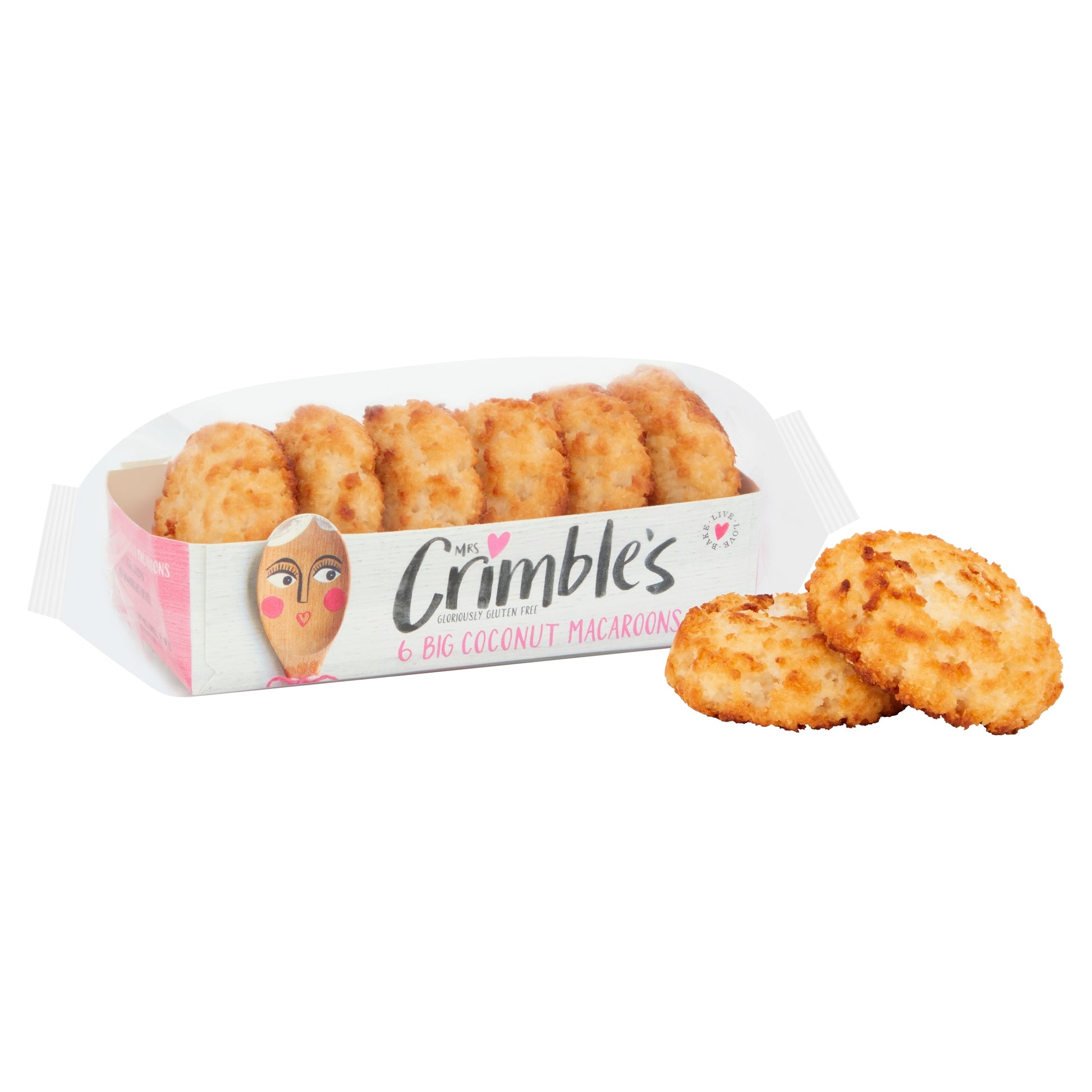 Mrs Crimble's Big Gluten Free Coconut Macaroons 180g — image 2