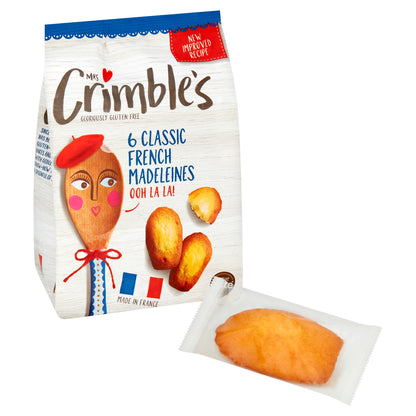 Mrs Crimble's Classic French Madeleines - Gluten Free Sponge Cakes 180g — image 2