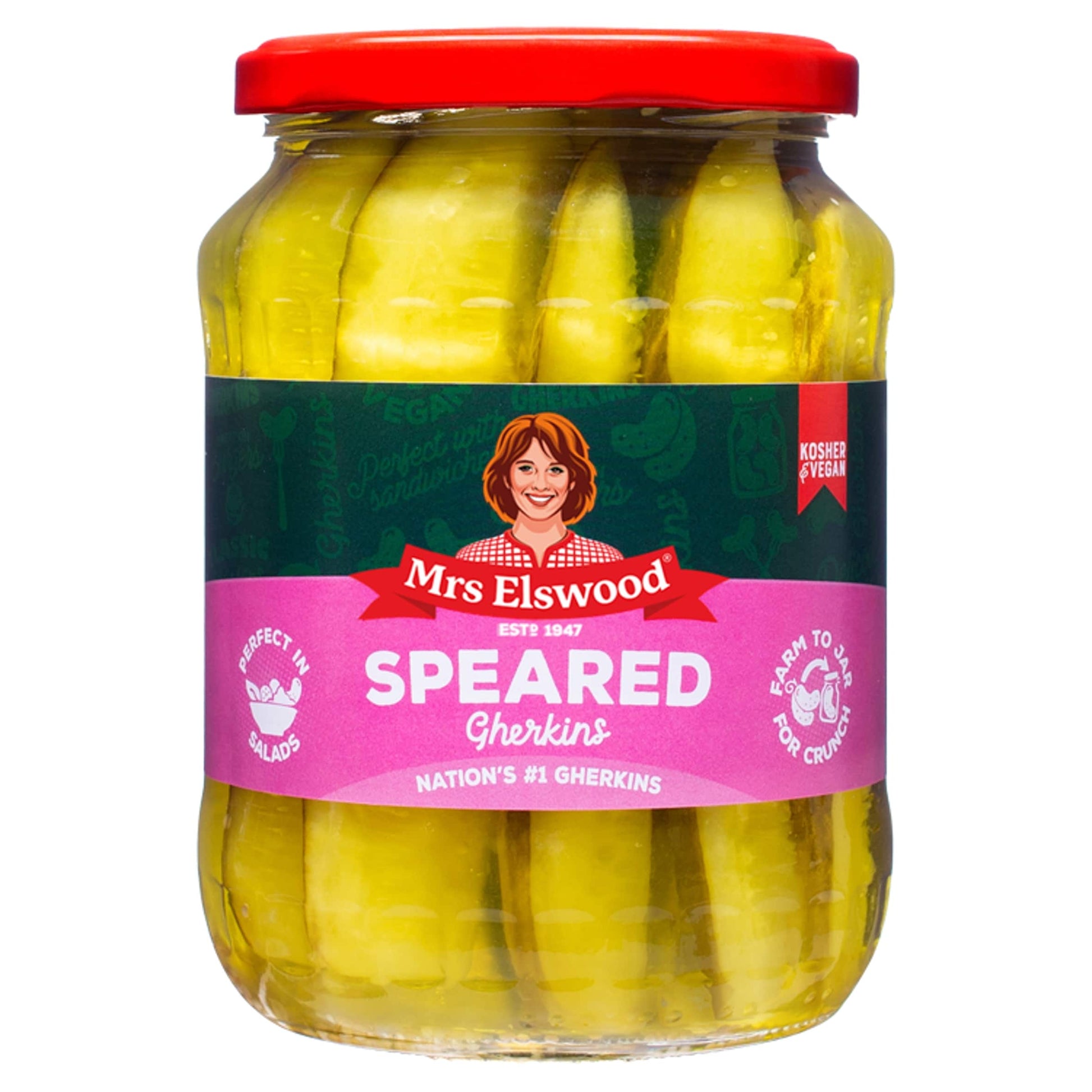 Mrs Elswood Sweet Cucumber Spears 670G — image 1