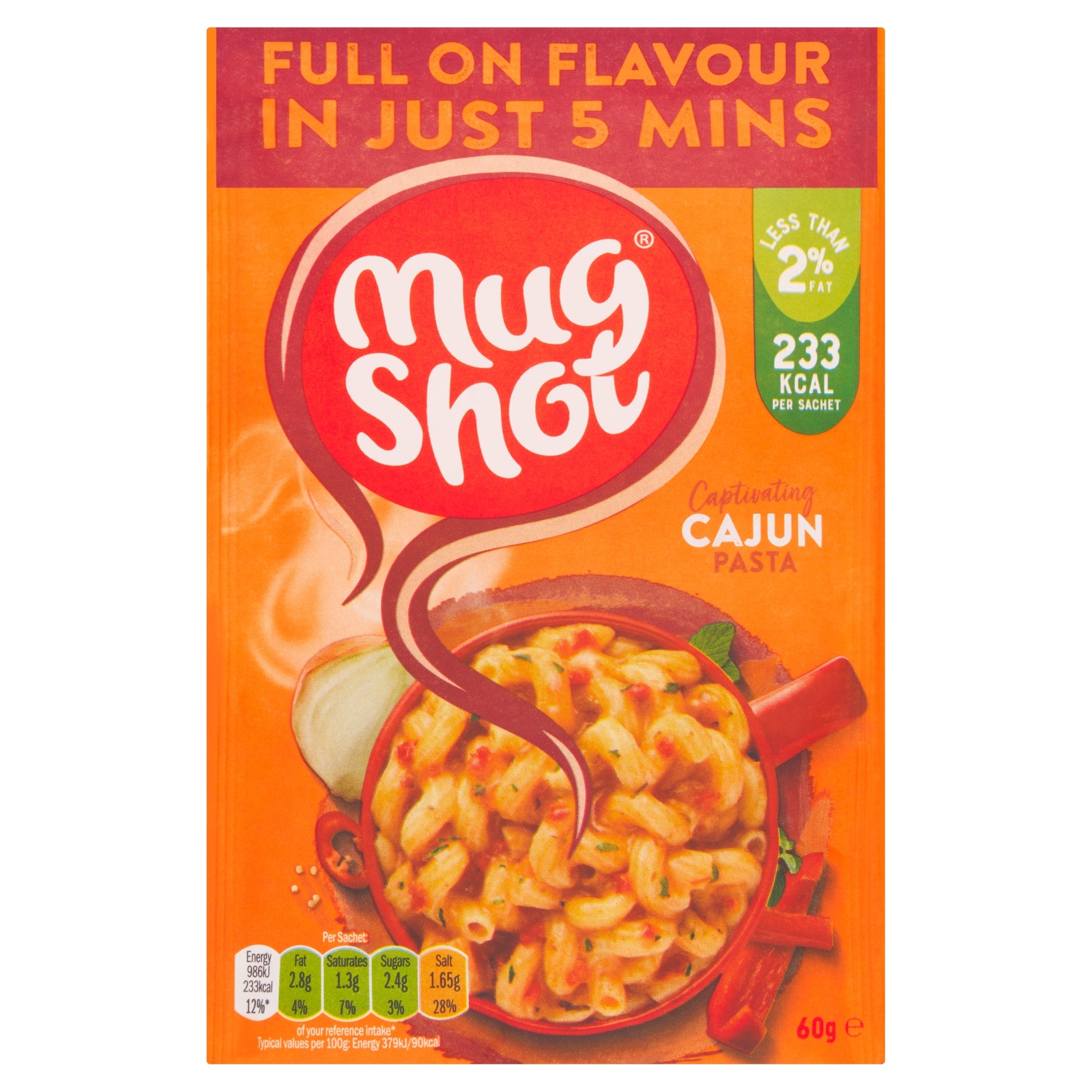 Mug Shot Cajun Pasta 60G — image 1