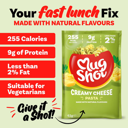 Mug Shot Creamy Cheese Pasta 68g — image 2