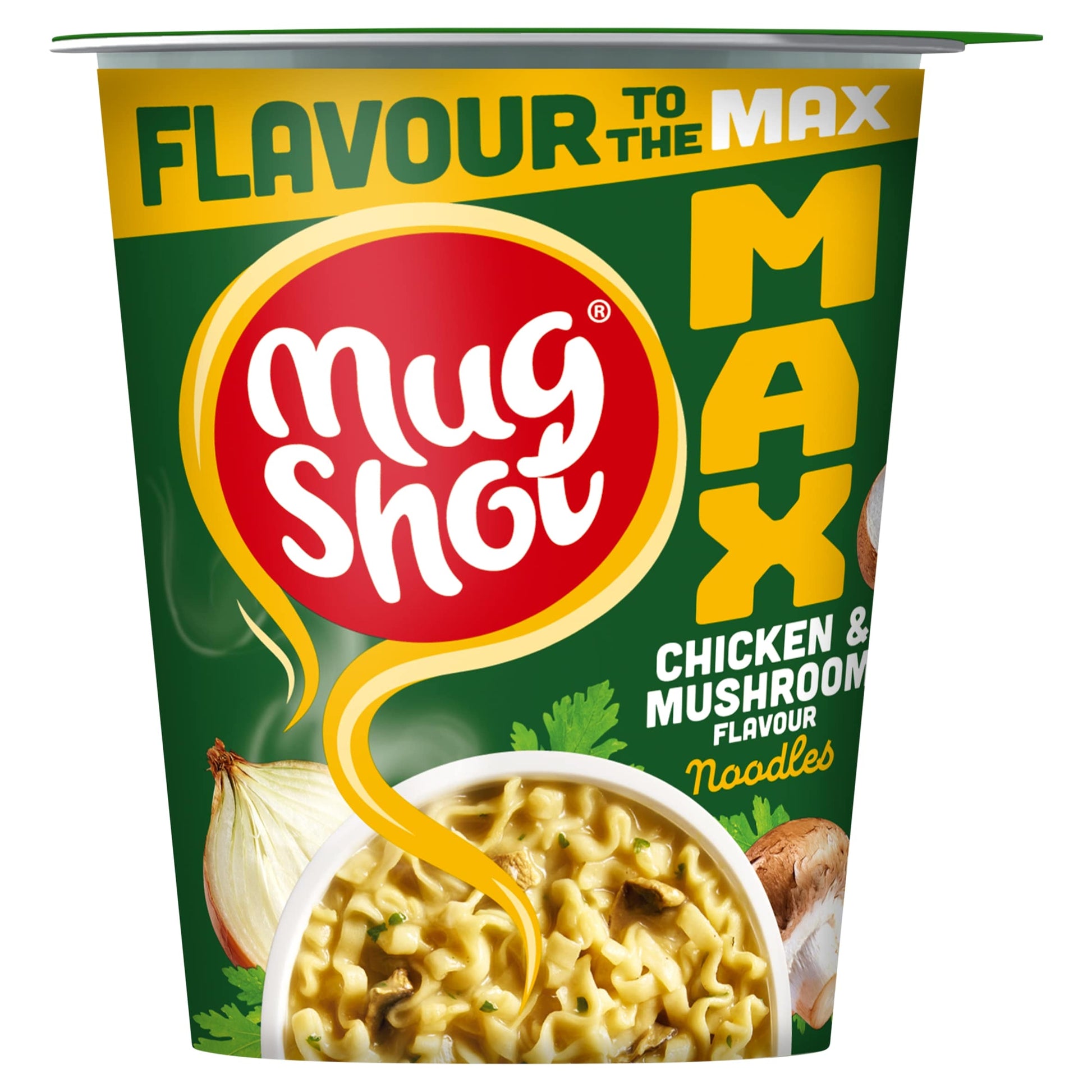 Mug Shot Max Chicken & Mushroom Flavour Noodles 68g — image 1