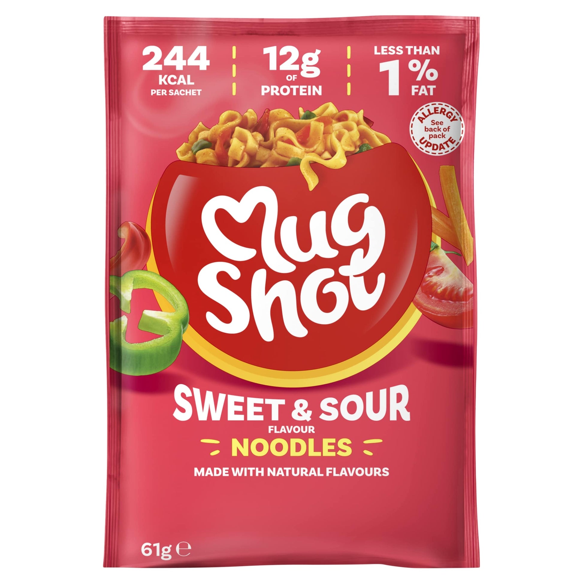Mugshot Sweet & Sour Noodles 67G — image 1