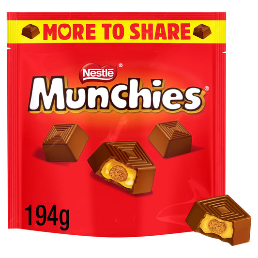 Munchies Milk Chocolate Share Bag 194G — image 1