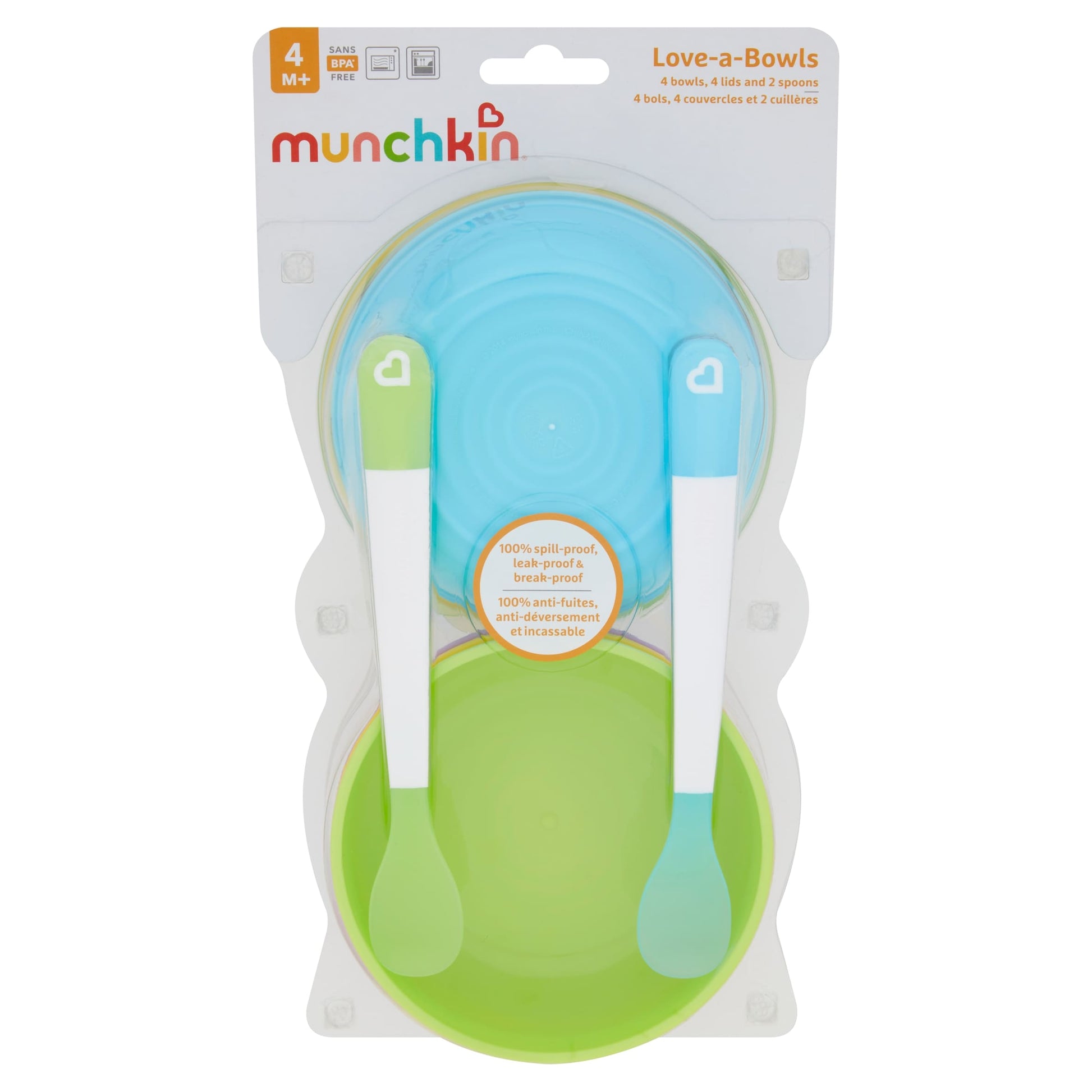 Munchkin Love A Bowls 4 Pack — image 1
