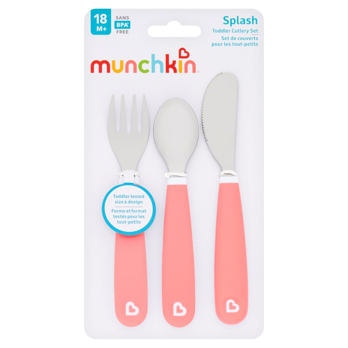 Munchkin Splash Toddler Cutlery Set 18M+ — image 2