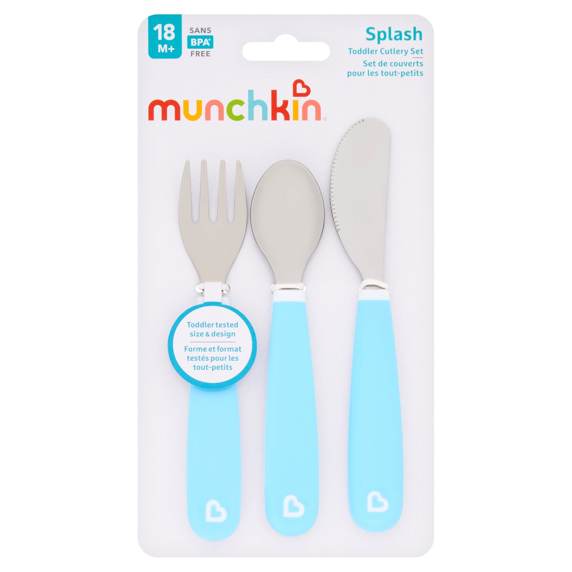 Munchkin Splash Toddler Cutlery Set 18M+ — image 3