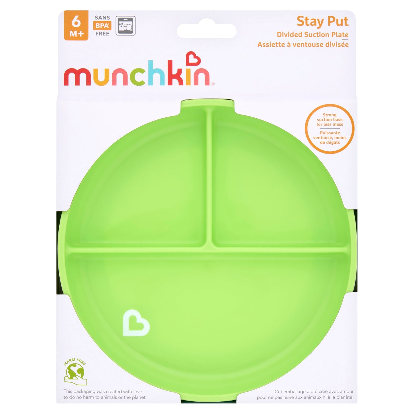 Munchkin Stay Put Suction Plate — image 1