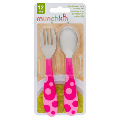 Munchkin Toddler Fork & Spoon Set — image 2