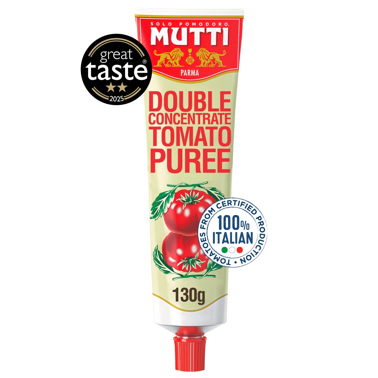 Mutti Double Concentrate Tomato Puree 130g — image 1