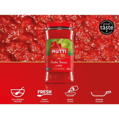 Mutti Tomato Pasta Sauce with Basil 400g — image 2