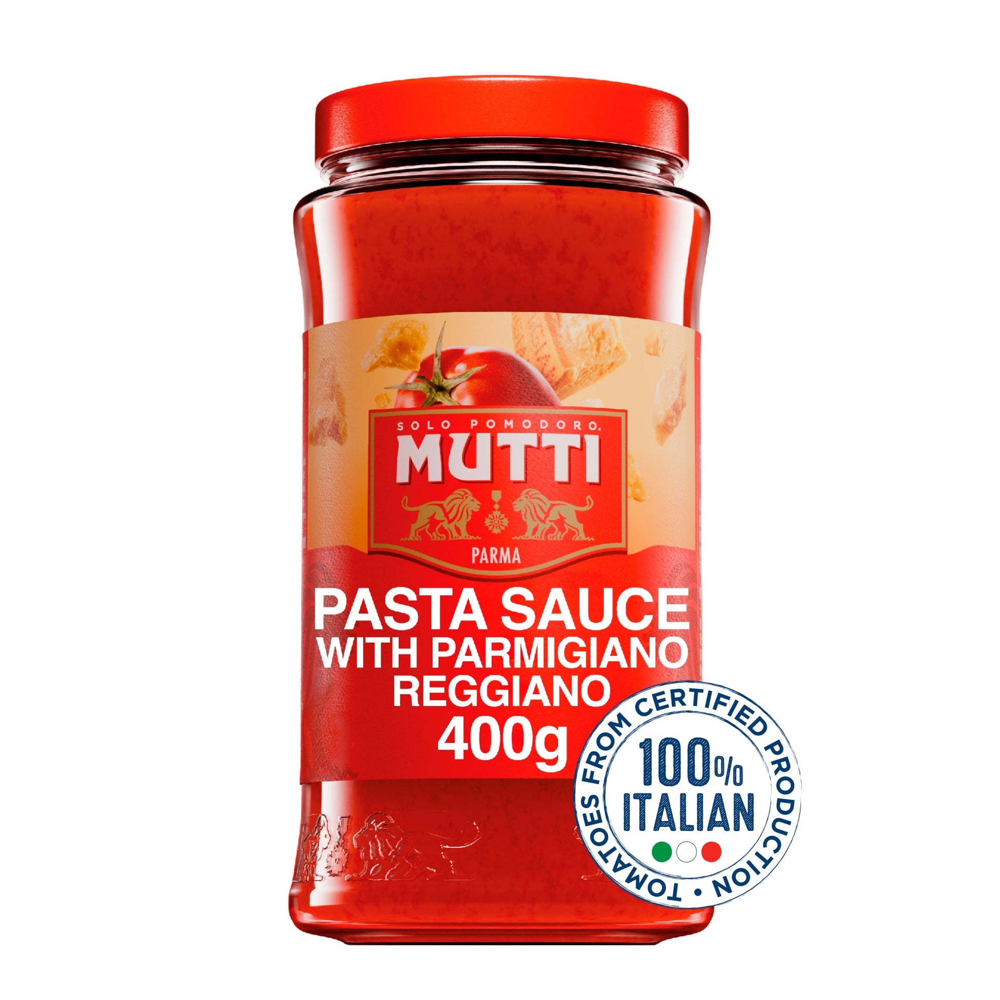 Mutti Tomato Pasta Sauce with Parmigiano Reggiano 400g — image 1