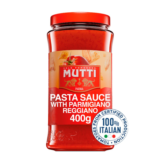 Mutti Tomato Pasta Sauce with Parmigiano Reggiano 400g — image 1