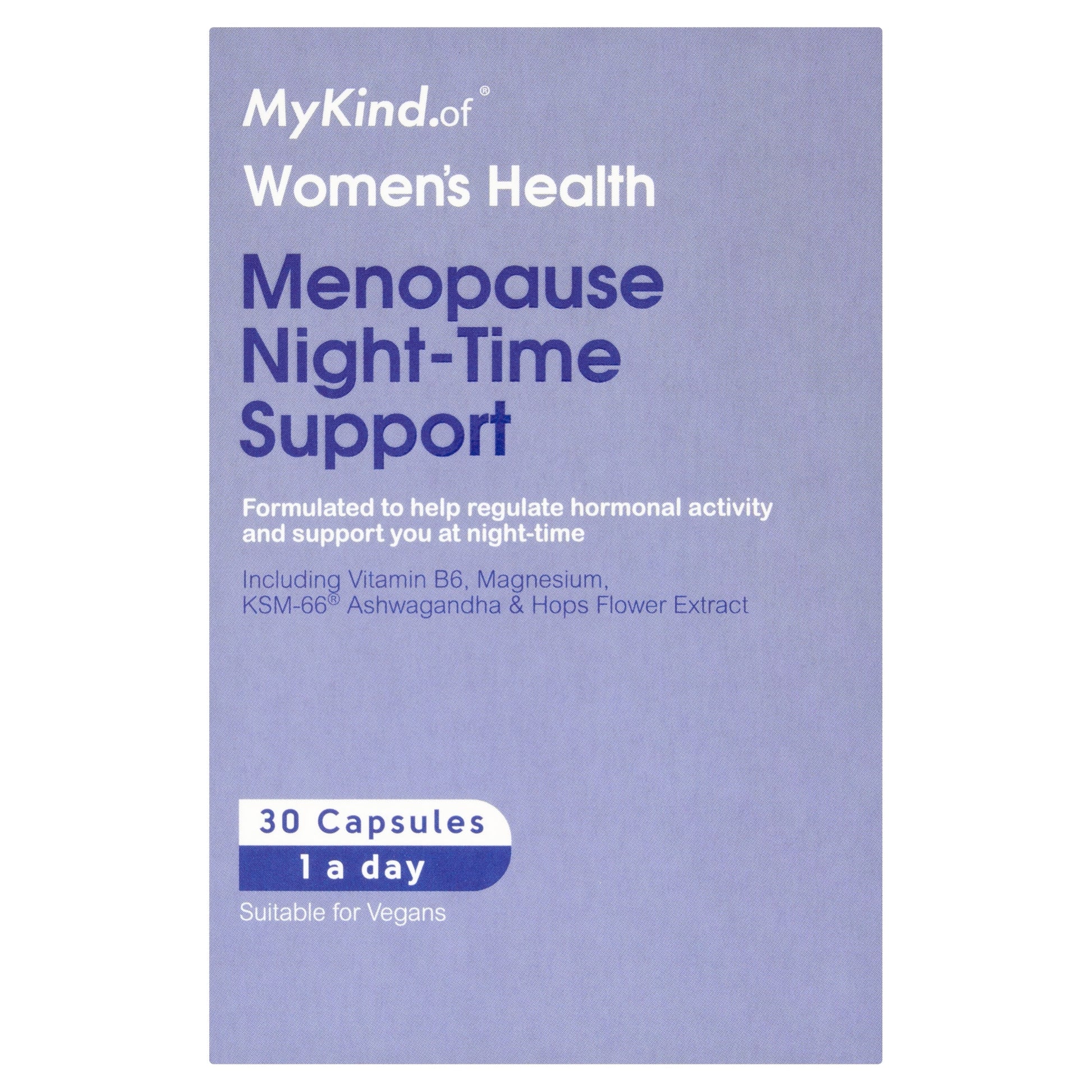 MyKind.of Menopause Night -Time Support 30 Capsules — image 1