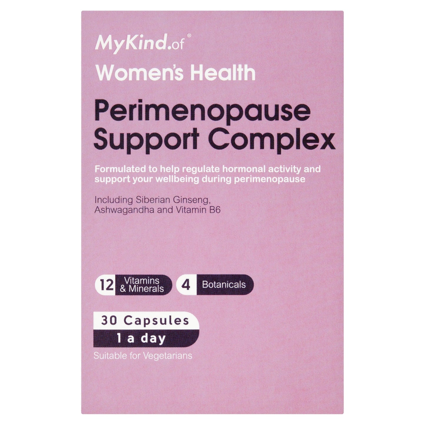 MyKind.of Perimenopause Support Complex 30 Capsules — image 1