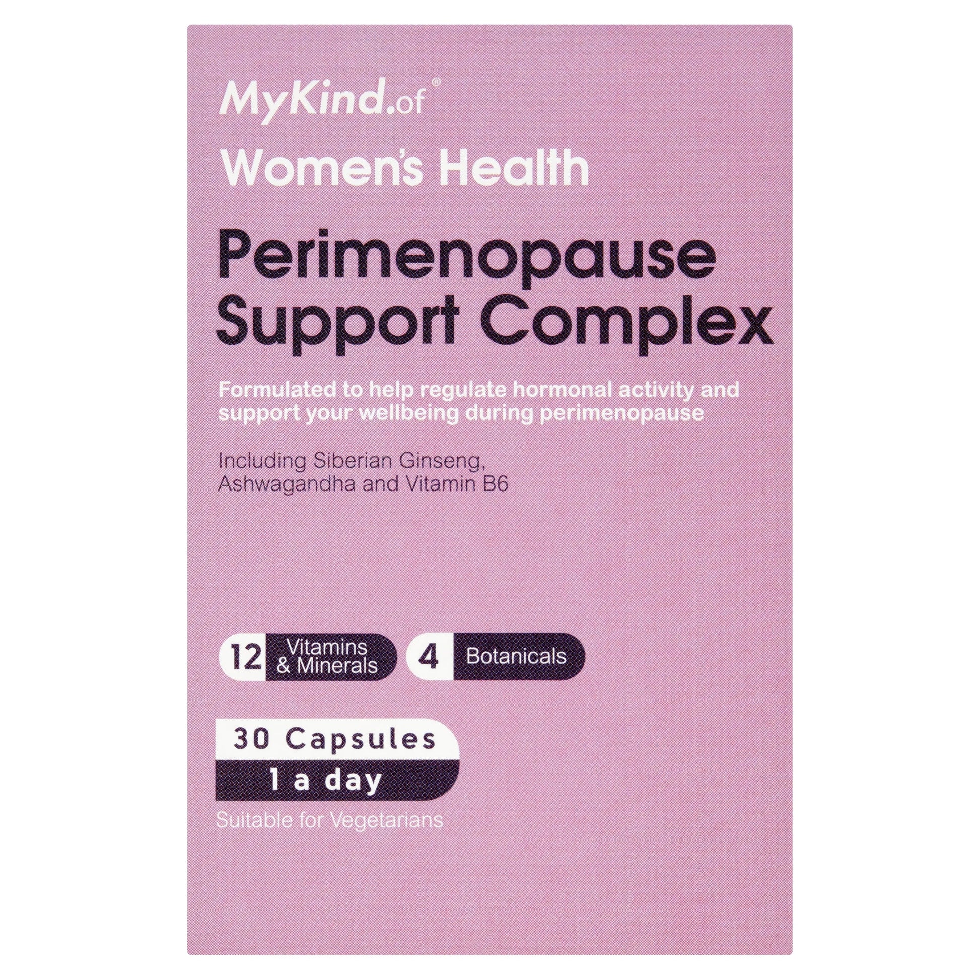 MyKind.of Perimenopause Support Complex 30 Capsules — image 1