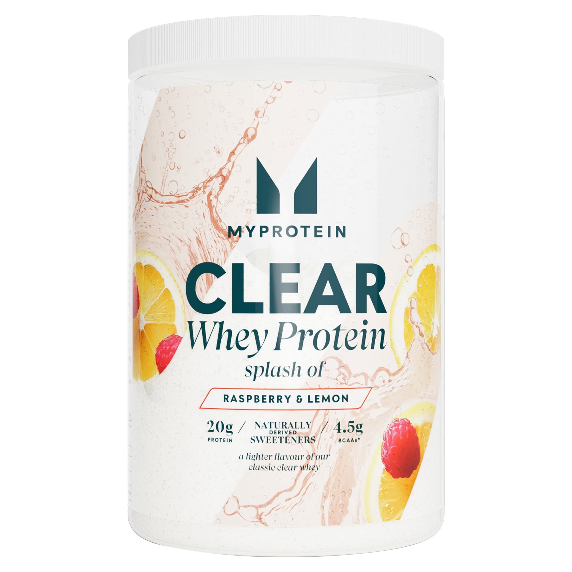 Myprotein Clear Whey, Splash of Raspberry and Lemon 280G — image 1