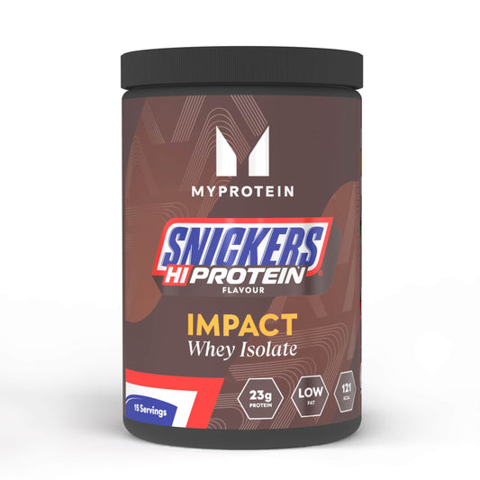 Myprotein Impact Whey Isolate Snickers Original 15 Servings 525g — image 1