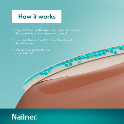Nailner 2 in 1 Brush Antifungal Nail Treatment 5ml for Fungal Nails — image 4