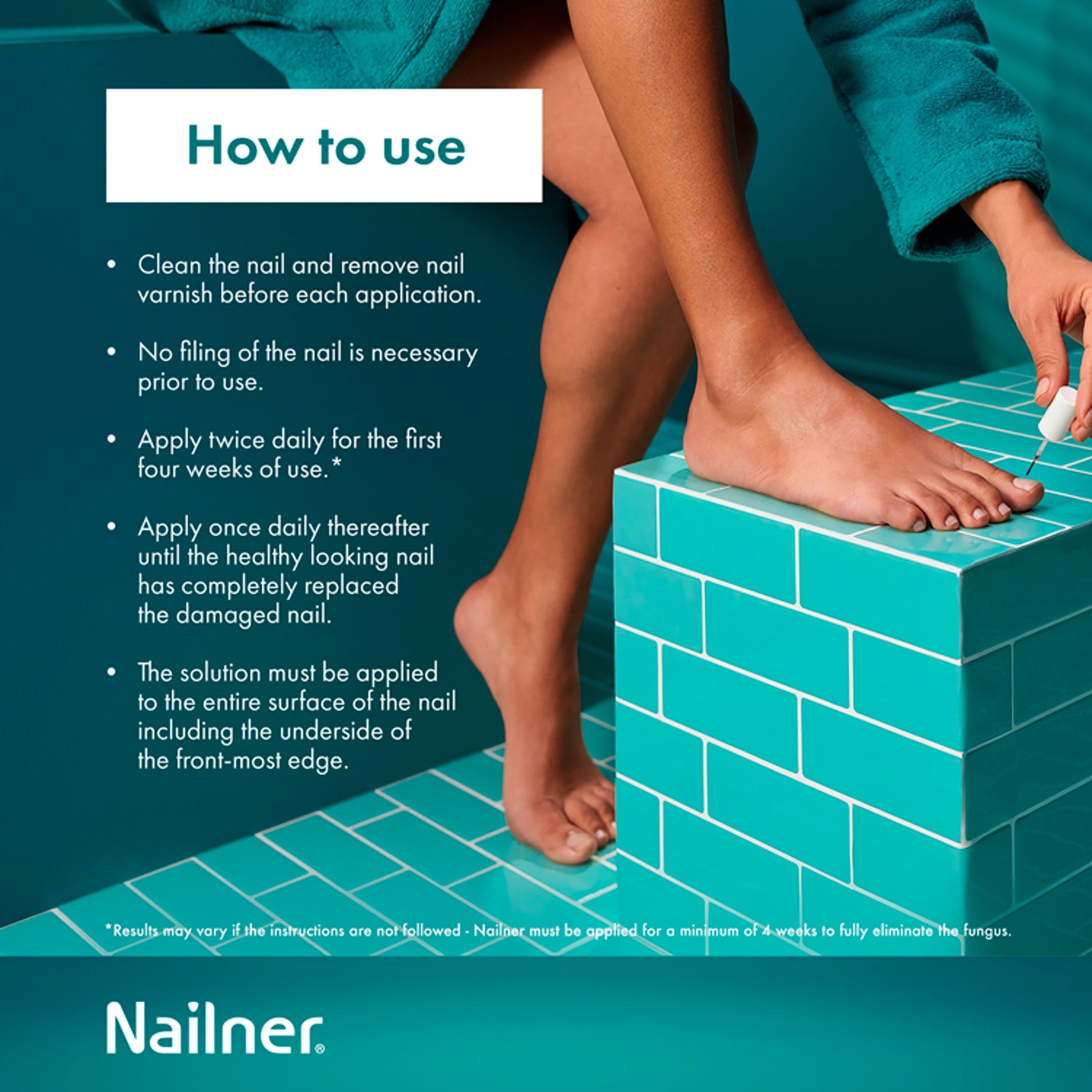 Nailner 2 in 1 Brush Antifungal Nail Treatment 5ml for Fungal Nails — image 5