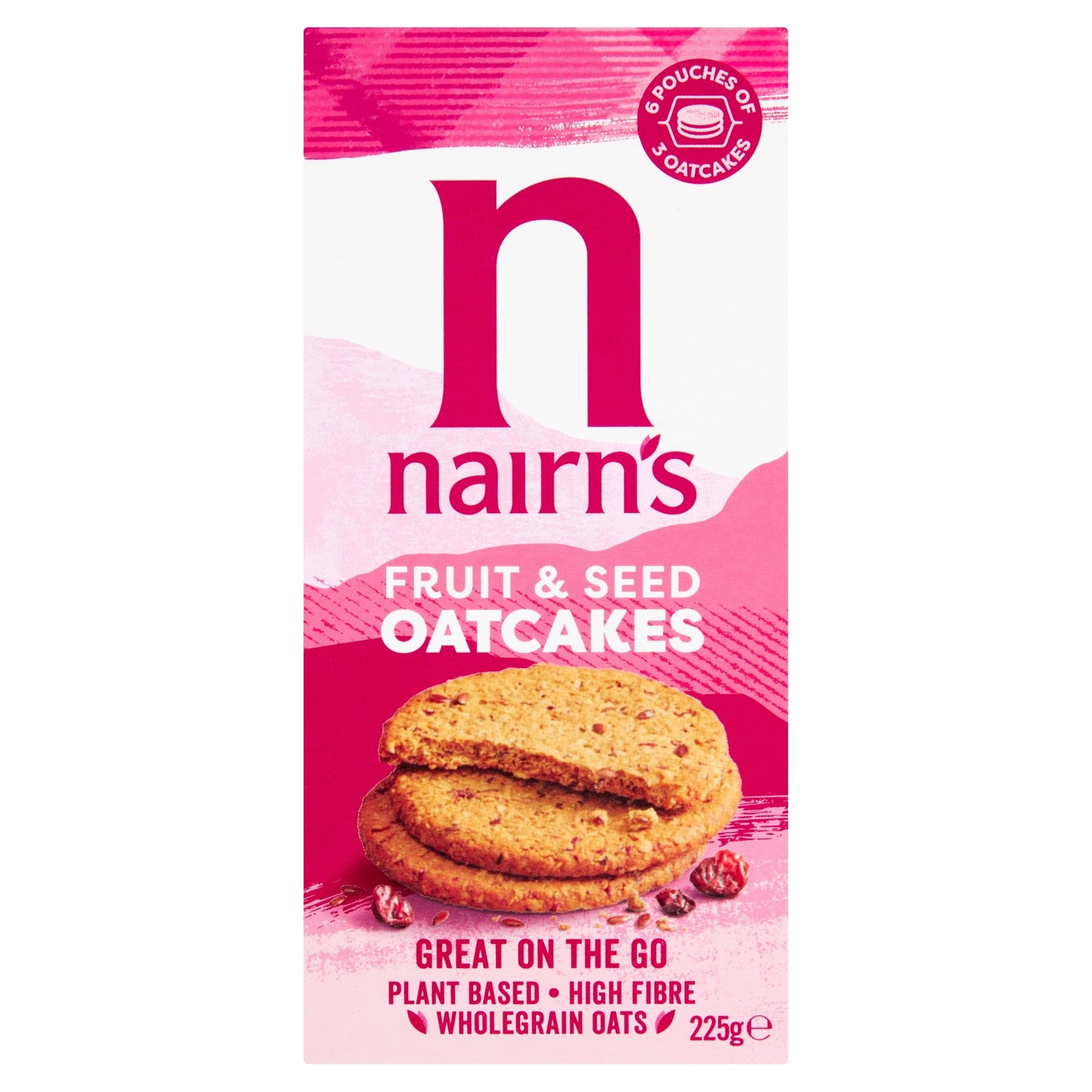 Nairn's Fruit & Seed Oatcakes 225g — image 1