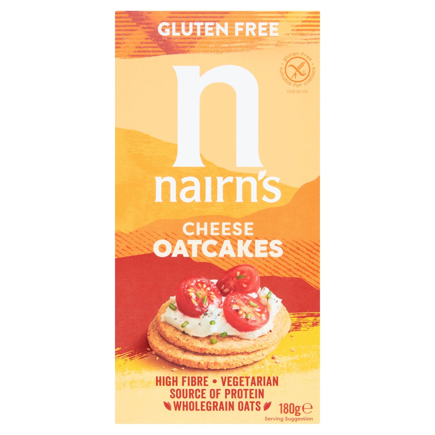Nairn's Gluten Free Cheese Oatcakes 180g — image 1