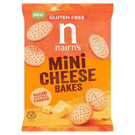 Nairn's Gluten Free Mini Cheese Snacks 45g — image 1
