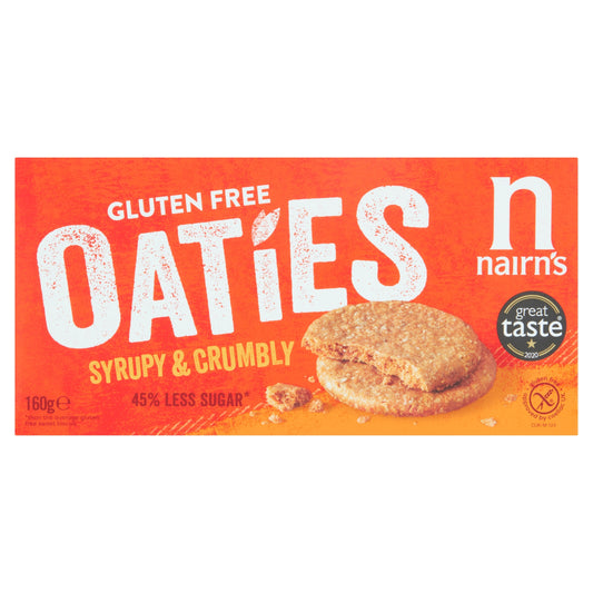 Nairn's Gluten Free Oaties Biscuits 160G — image 1