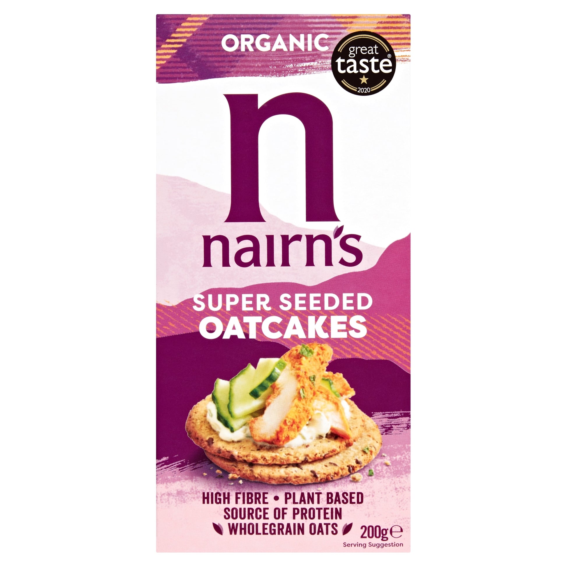 Nairn's Super Seeded Oatcakes 200G — image 1